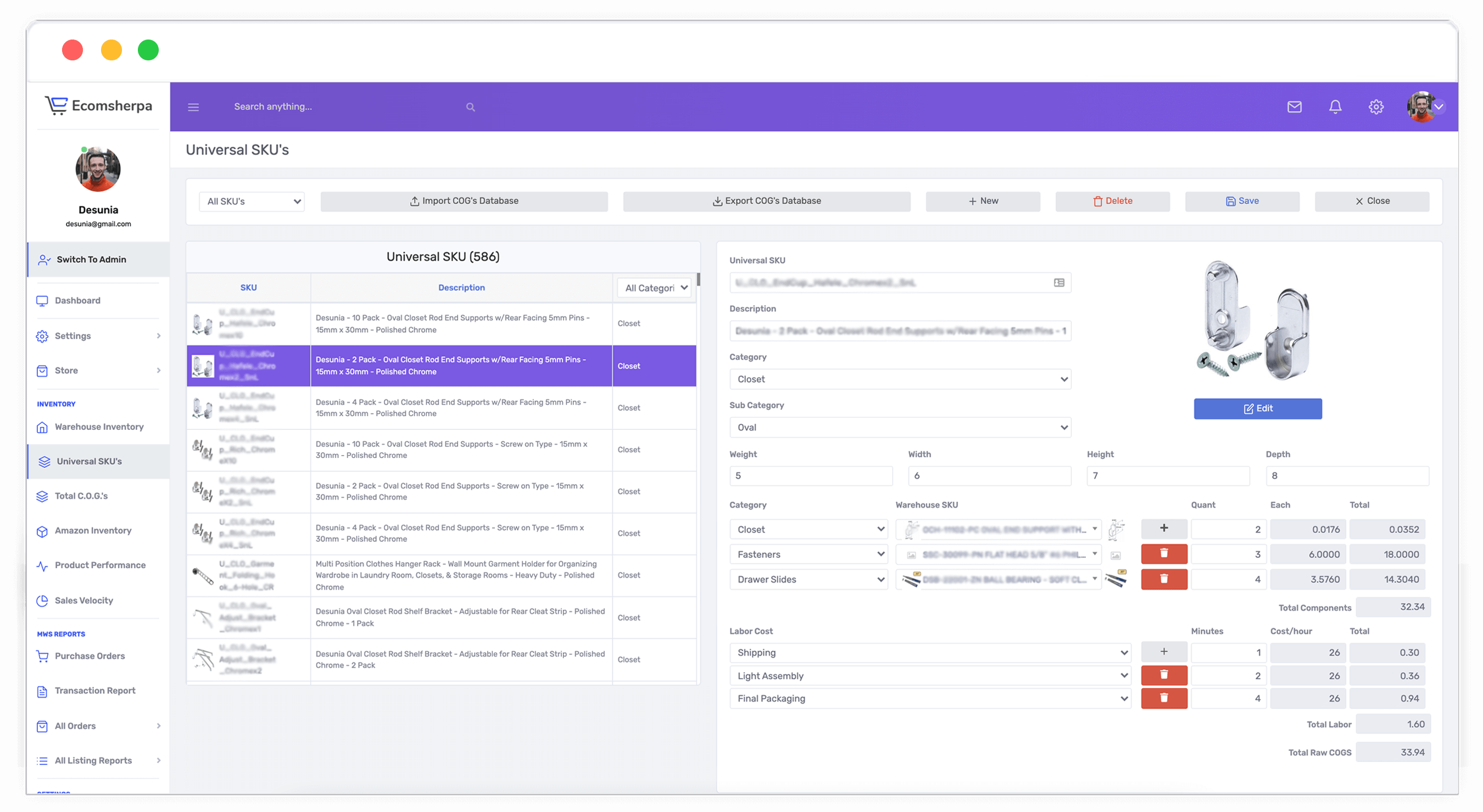 Warehouse Stock Management Software, Warehouse management system